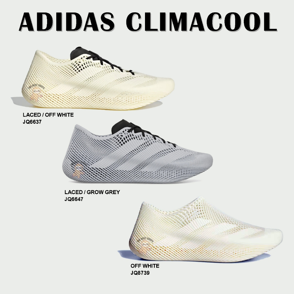 [สินค้าพร้อมส่ง] รองเท้า Adidas Climacool  OG สี Off White และ Adidas Climacool laced สี Off White แ