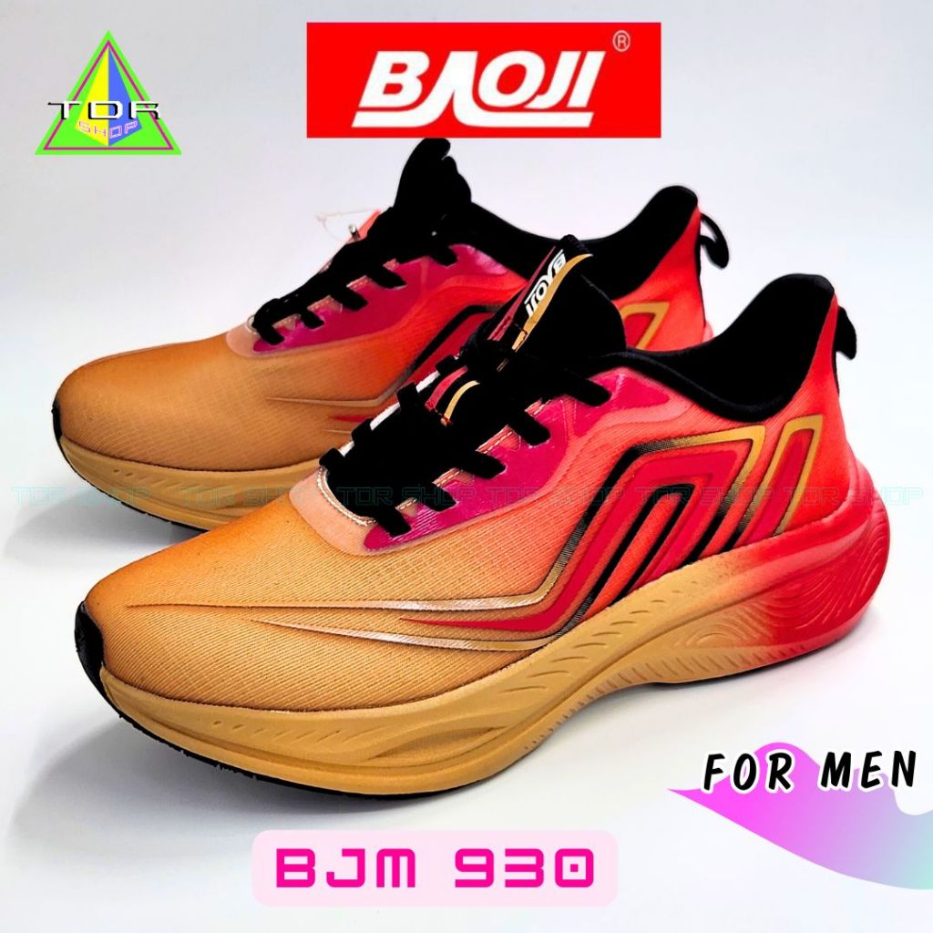 Baoji BJM 925 รองเท้าวิ่งผู้ชาย ดีไซน์สปอร์ต น้ำหนักเบา ระบายอากาศดี ใส่ ออกกำลังกาย
