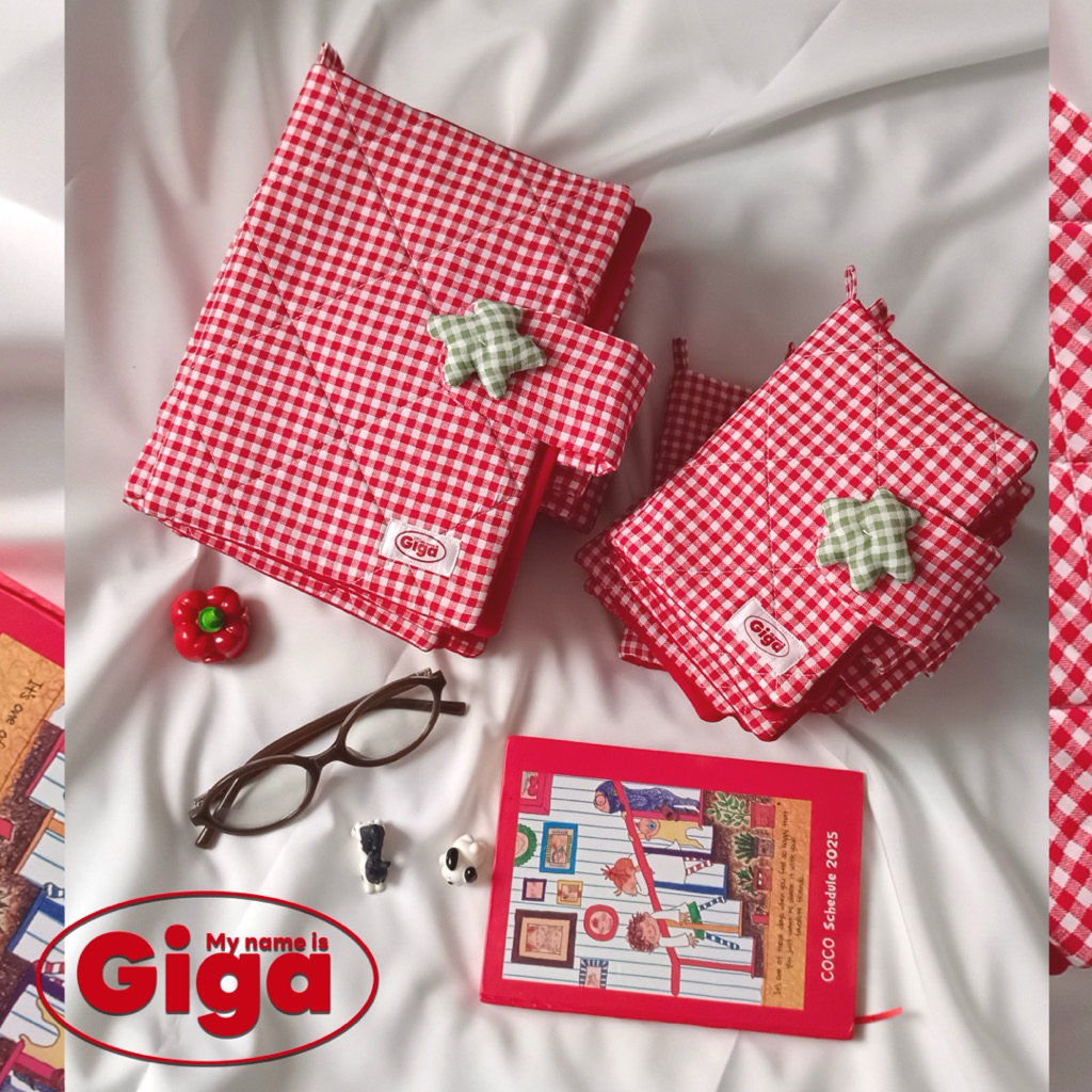 Giga ปกสมุดผ้า/ปกหนังสือ /ปกนิยาย /ปกสมุดโน๊ต/ปกสมุด A5/ปกสมุดแพลนเนอร์  book cover ราคา ถูกที่สุด ดีลบีเคเค แกลเลอรีภาพที่ 5
