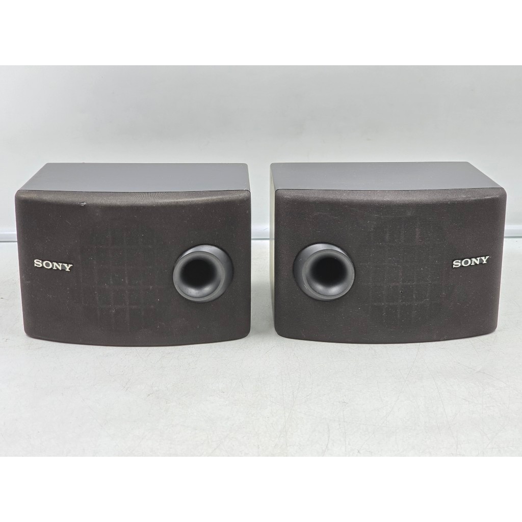 BF124 ลำโพงญี่ปุ่นมือสอง 1 คู่ (619-620) SONY SS-J90AV 60W 8 โอห์ม Woofer 3 นิ้ว Size ตู้ 18x15x12CM