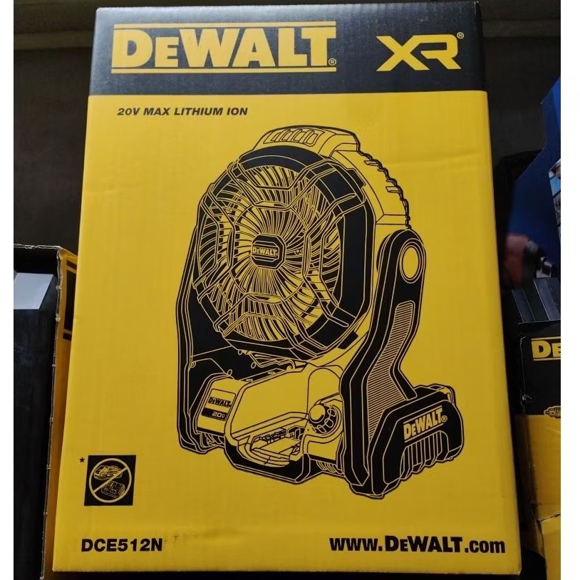 DeWalt พัดลมไร้สาย dce512n 20v (เฉพาะตัว)