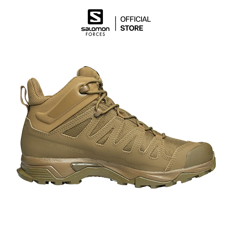 (NEW) Salomon - X Ultra Forces Mid GTX [ Coyote ] รองเท้าผู้ชาย เดินป่า วิ่งเทรล Trail Running กันลื