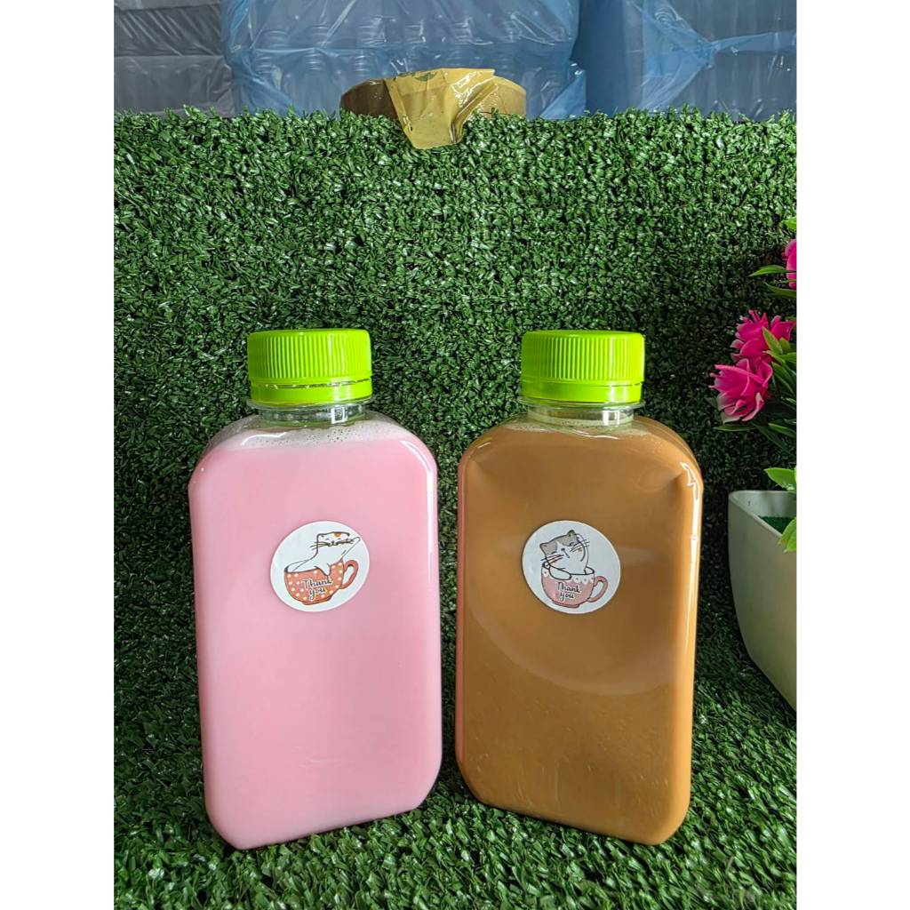 ขวดพลาสติก PETทรงแบนมน 180ml ป.30(1แพ็ค150ใบ)**1ออเดอร์ไม่เกิน2แพ็ค**