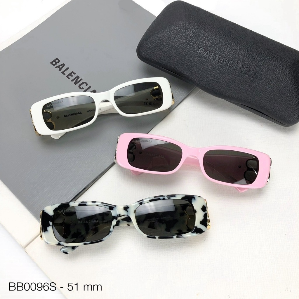 แว่นกันแดด New Balenciaga Sunglasses ของแท้ 100% รุ่น BB0096S