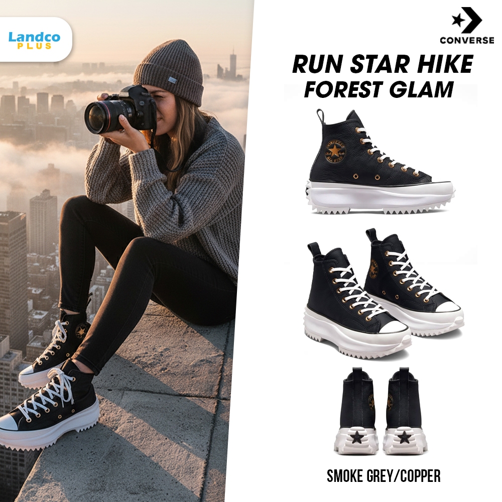 Converse คอนเวิร์ส รองเท้าผ้าใบ รองเท้าข้อสูง UX Run Star Hike HI A04183CH2GYXX (4200)