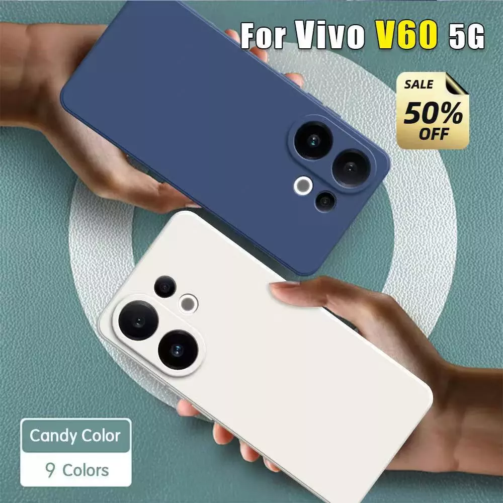 เคสกำมะหยี่ สีพื้น สำหรับ VIVO V70 V70FE V60 V60Lite V50 V50Lite V40 V40pro V30 pro เคสกันกระแทก TPU