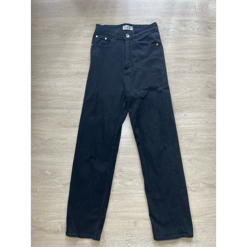 ส่งต่อ✨กางเกงยีนส์ saran ไซส์s ยีนส์ยืด