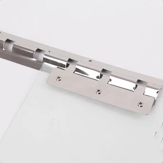 ชุดม่านพลาสติก PVC COD 100CM โครงเหล็กสแตนเลสแขวน (รวมคลิปและสกรู) ยาว 1 เมตร