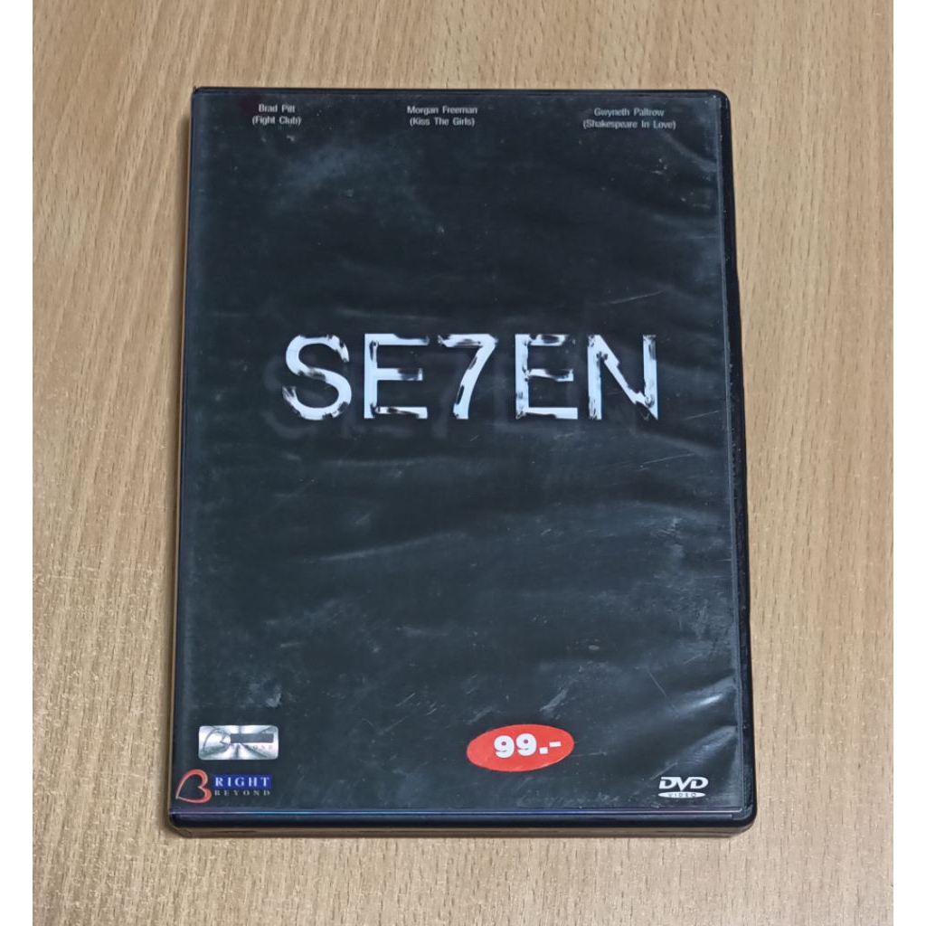 SE7EN เซเว่น ภาพยนตร์แผ่น ดีวีดี เสียงภาษาไทย/บรรยายไทย