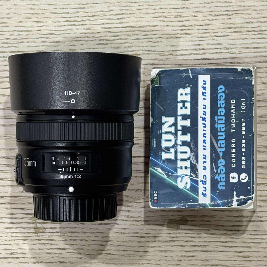 Yongnuo YN 35 F2 N (Nikon) อปกร. = 2390 บ.
