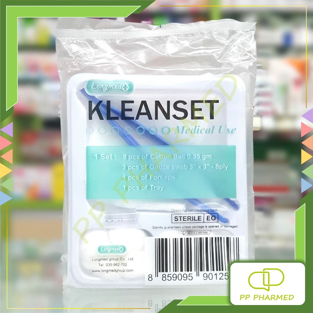 Longmed Kleanset ชุดทำแผลปลอดเชื้อ Dressing Set 1ชุด