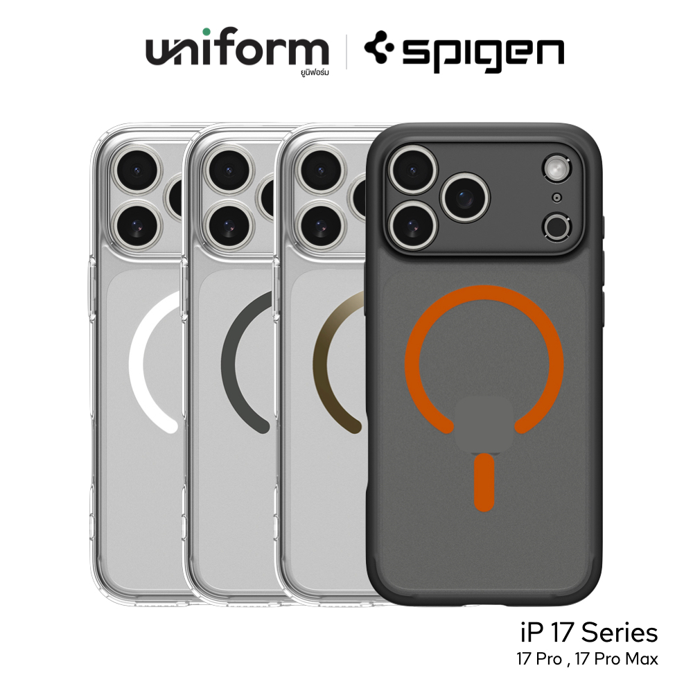 SPIGEN เคสกันกระแทก Ultra Hybrid MagFit ใช้สำหรับ iPhone 17 Series