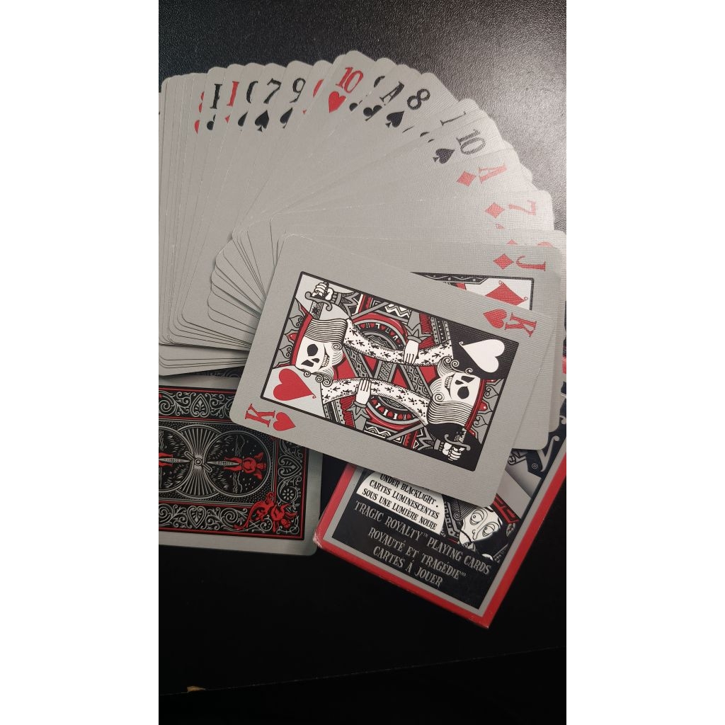 Bicycle Tragic Royalty Playing Cards