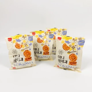 ขนมคุกกี้โบราณจากเกาหลี ขนมยักกวา 70g 140g มินิไซส์ คุกกี้อบน้ำผึ้ง 약과 ขนมพื้นเมืองของเกาหลี