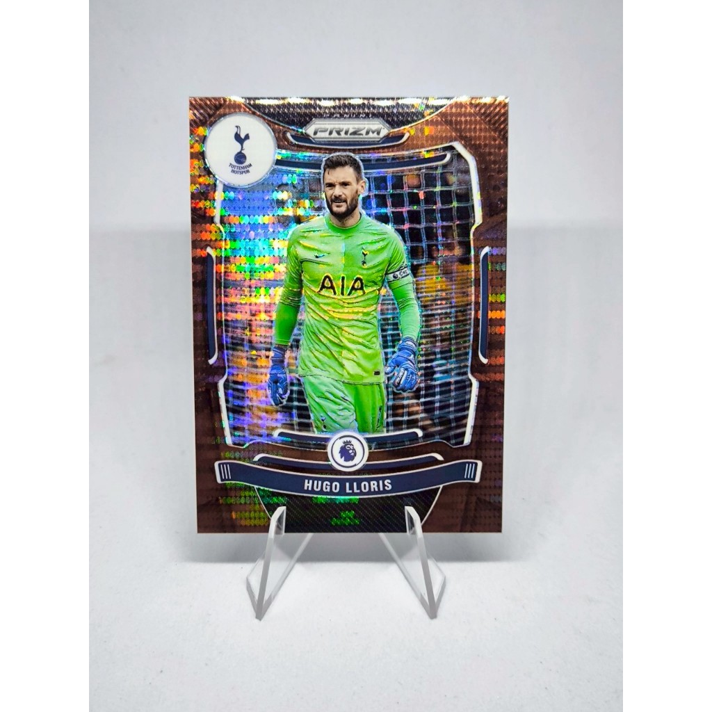 การ์ดฟุตบอล Panini Prizm Hugo Lloris 3/25 Premier League Soccer Runnumber 2021-22