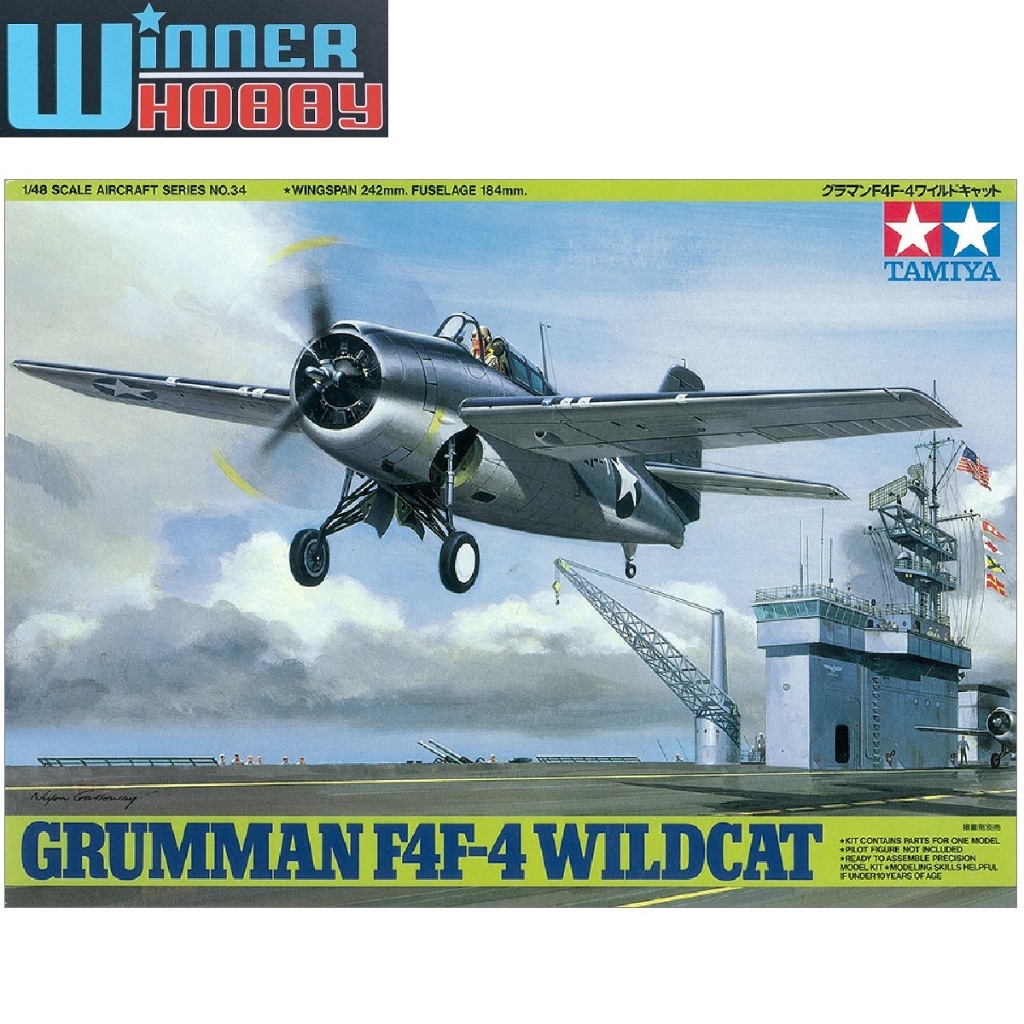 Tamiya 61034 Wildcat F4F4 1/48