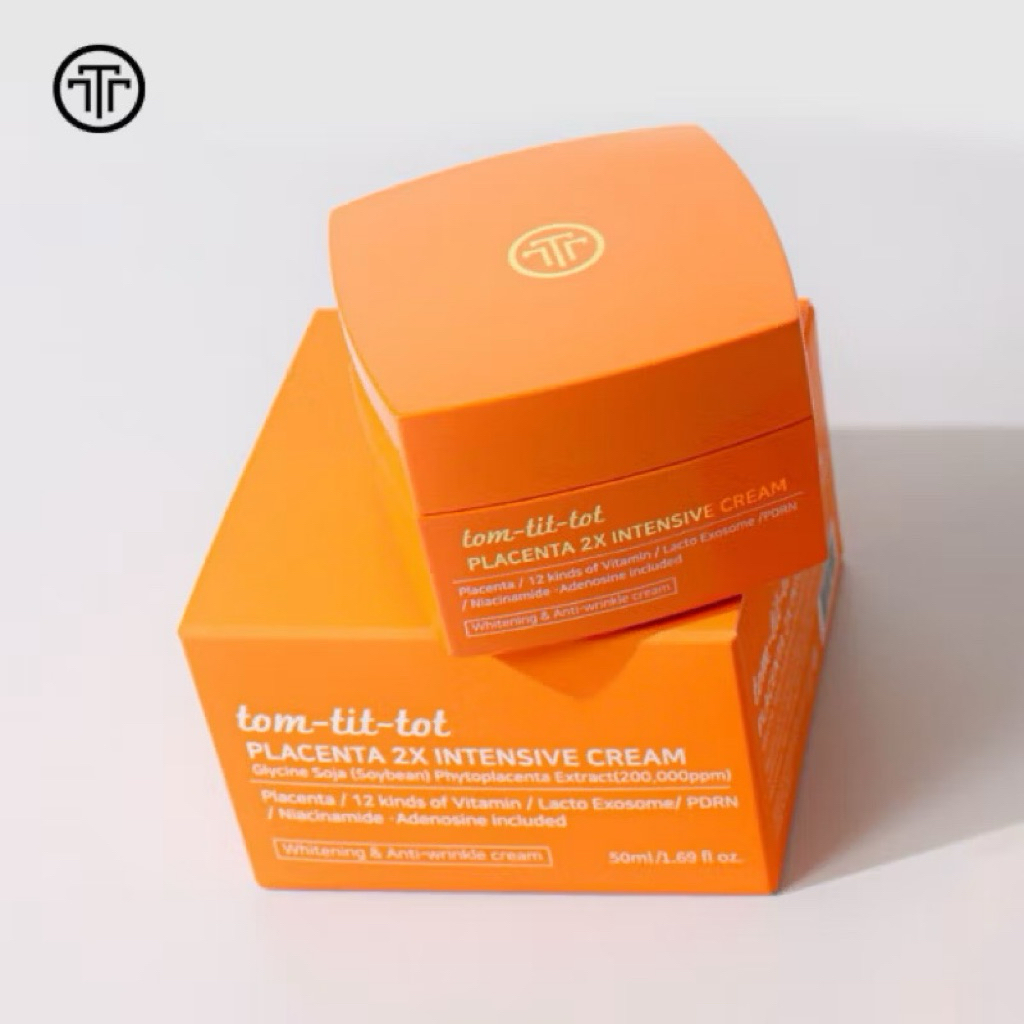 🌟ปุก🍊[TOM TIT TOT] PLACENTA 2x Intensive cream 50ml[exp.09/11/2027]