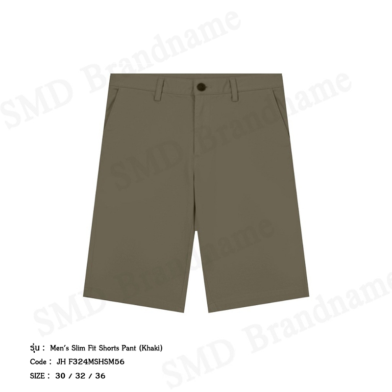 John Henry กางเกงขาสั้น รุ่น Men’s Slim Fit Shorts Pant (Khaki) Code: JH F324MSHSM56