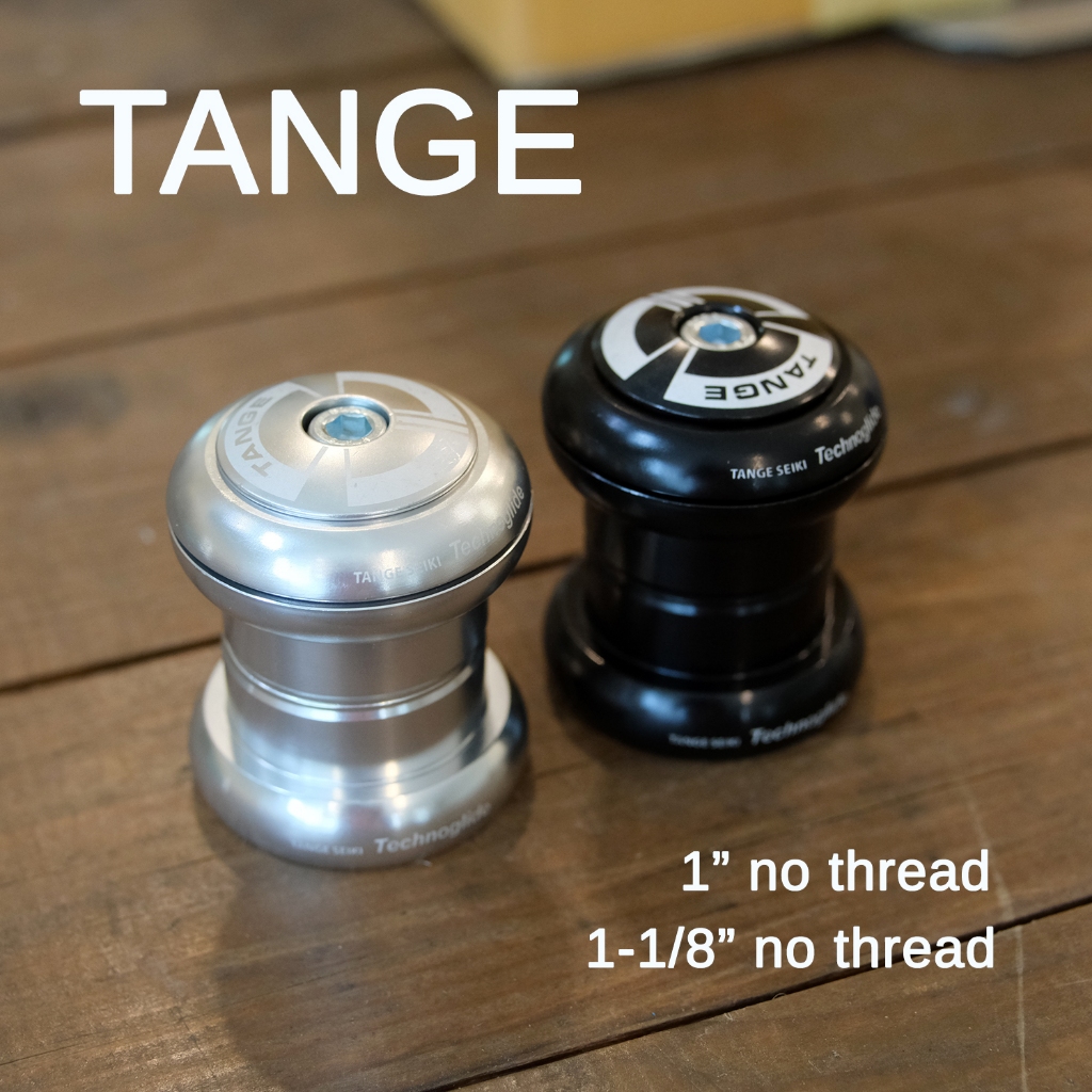 ถ้วยคอจักรยาน TANGE Technoglide RDC แบริ่ง ขนาด 1 นิ้วหนีบ และ 1-1/8 หนีบ อลูมิเนียม