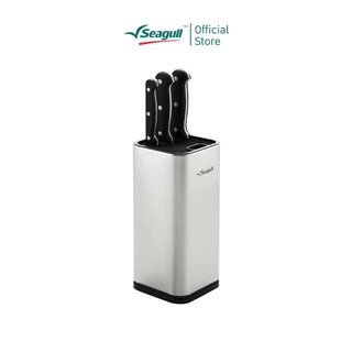Seagull ชุดมีดโปร พร้อมที่เก็บมีด (4 ชิ้น) Pro Knife Set and Knife Holder