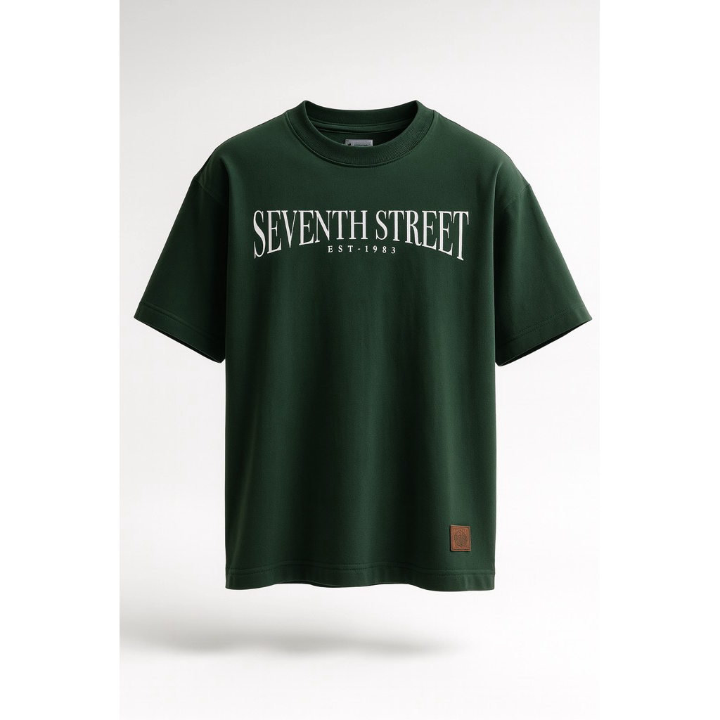 เสื้อแบบโอเวอร์ไซส์ oversized ยี่หัอ 7TH Street รุ่น O-BTB777