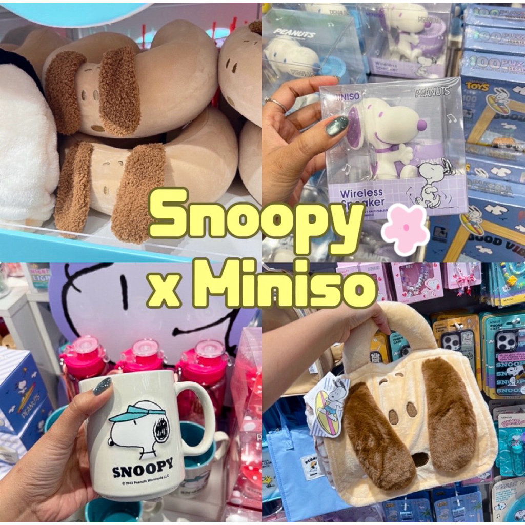 *ทักแชท*รับโค้ดลดสูงสุด30%!❤️‍🔥[สินค้ารอ1-2วัน]✨แก้วสนู้ปปี้ ผ้าห่มสนู้ปปี้ ของใช้Snoopy Miniso