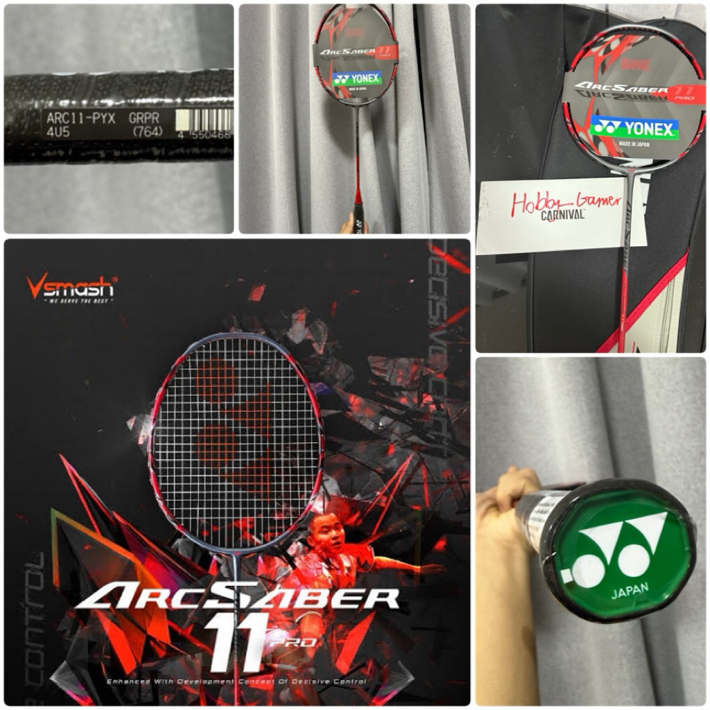 [มือ1 พร้อมส่งด่วน ของแท้💯] ไม้แบด Yonex Arcsaber 11 Pro 4u5 รหัสไทย TH/JP ของใหม่มือ1 ประกัน3 เดือน