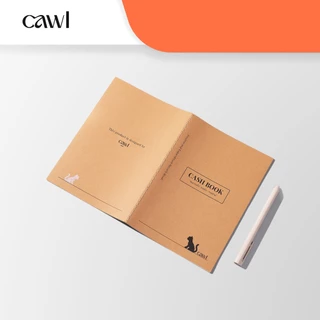 CAWL สมุดบันทึกรายรับ-จ่าย ขนาด A5 24 แผ่น 48 หน้า
