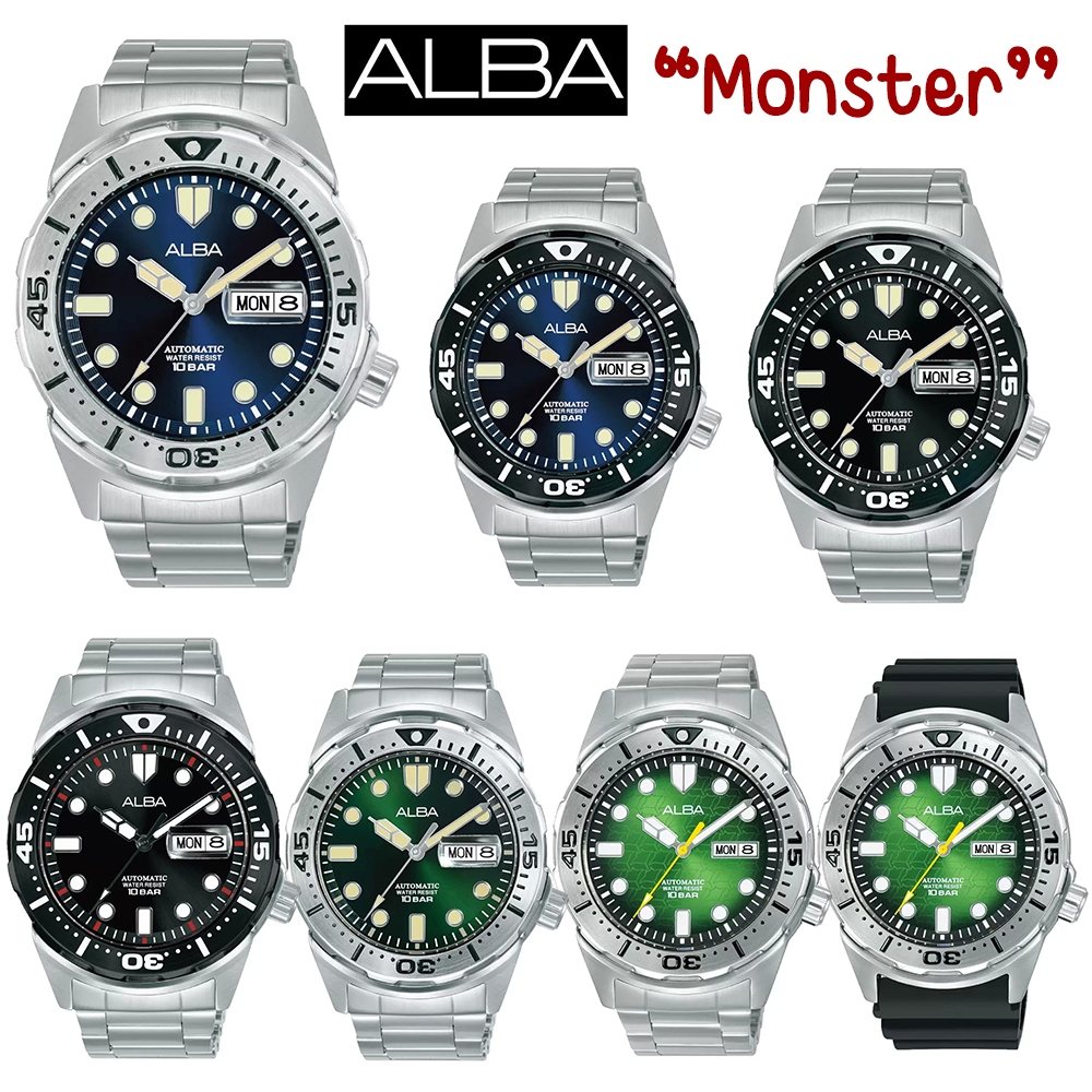 ALBA Thailand Creation "Monster " นาฬิกาข้อมือผู้ชาย รุ่น AL4443X, AL4447X, AL4419X, AL4421X, AL4353X, AL4355X, AL4357X