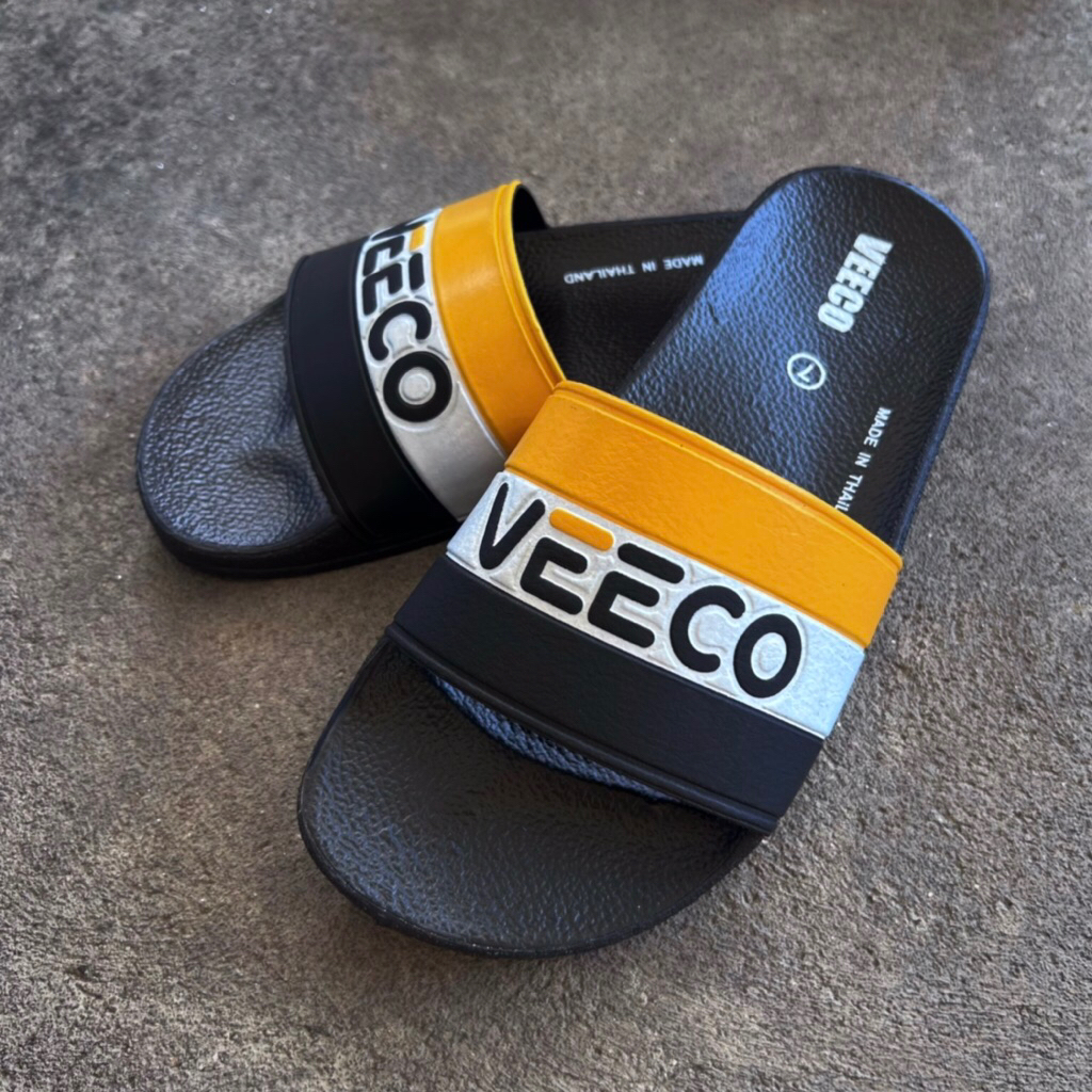 รองเท้าแตะแบบสวมแฟชั่นแบรนด์  VEECO รุ่น X-5  ดีไซส์สวย พื้นยางพีวีซี นุ่มใส่สบายเหมาะสำหรับผู้ชายผู้หญิง มี 5สีให้เลือก