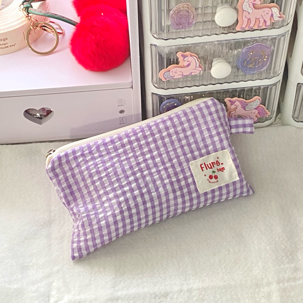 กระเป๋าใส่ดินสอ✏️ปากกา เครื่องเขียน น่ารักๆ💓 รุ่น Bebby flure.bags