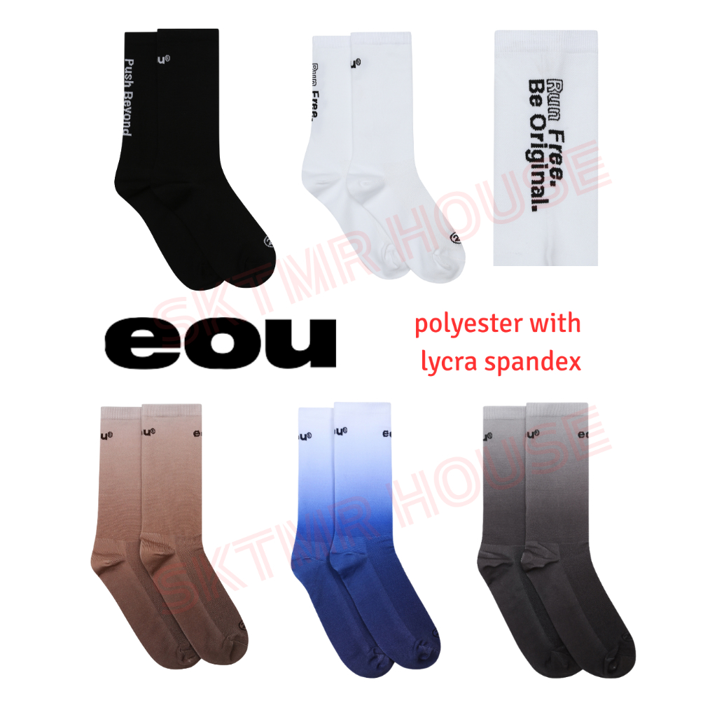 [พร้อมส่ง-ของแท้] ถุงเท้าวิ่ง EOU COMBO, OMBRE แบ่งขาย และ ยกชุด| ถุงเท้าวิ่ง