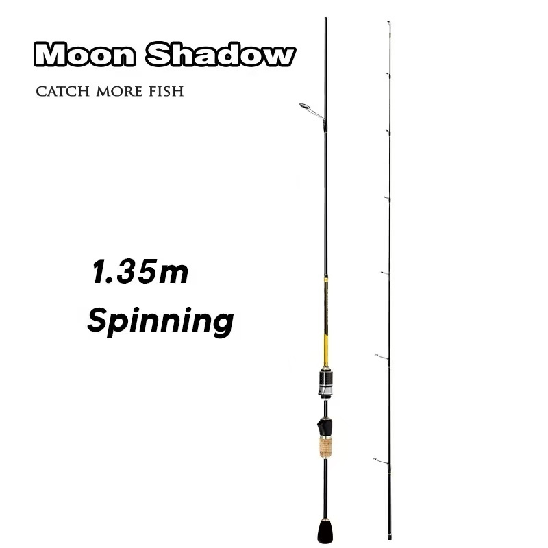 UL 1.35/1.5m/1.8m 2-7lb ultra light fishing rod spinning rod baitcasting RodตกปลาPrawn Rodคาร์บอนไฟเบอร์Rodชุดคันเ - รูปที่ 7