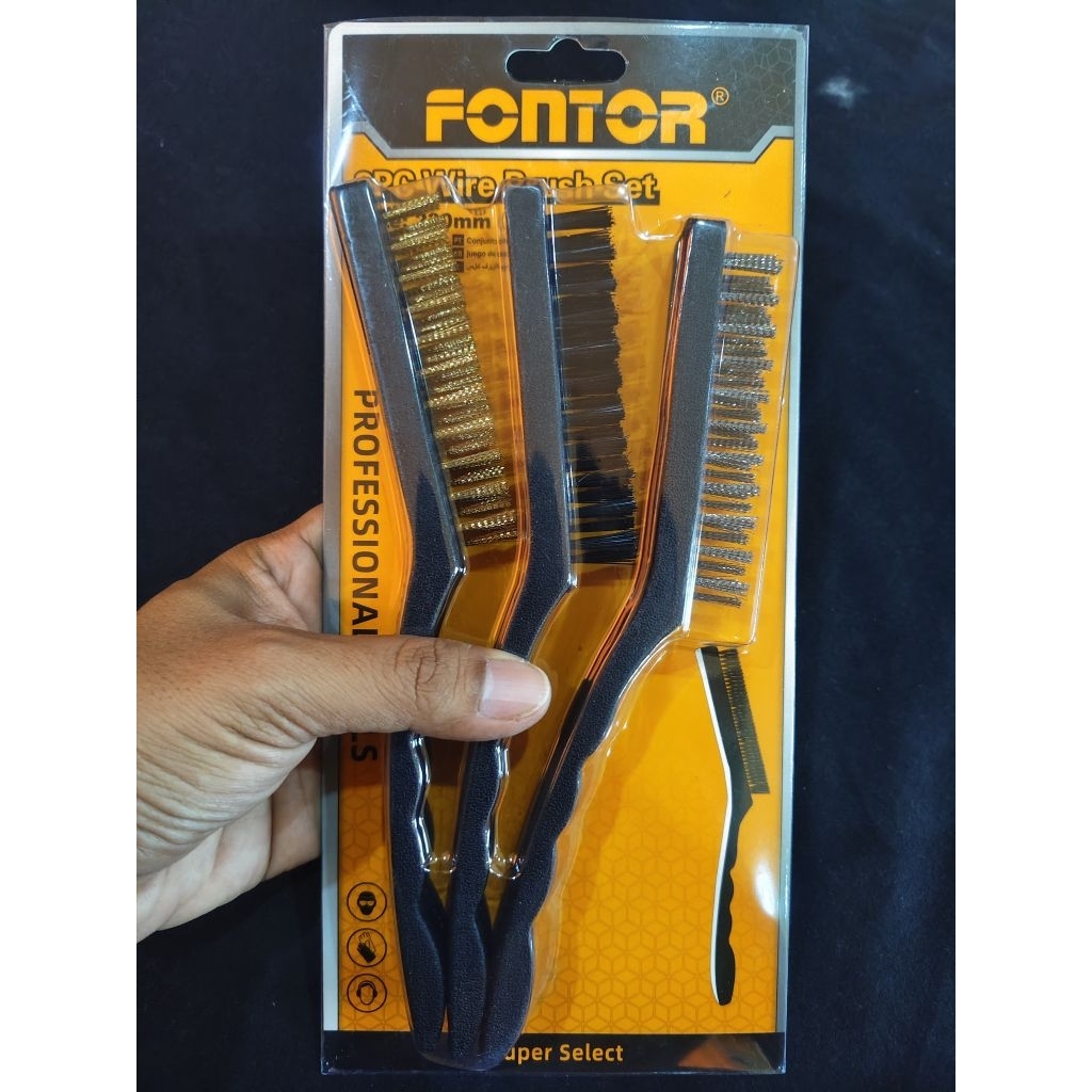 FONTORแปรงลวดอเนกประสงค์อย่างดี ของแท้ส่งไวทุกวัน!!