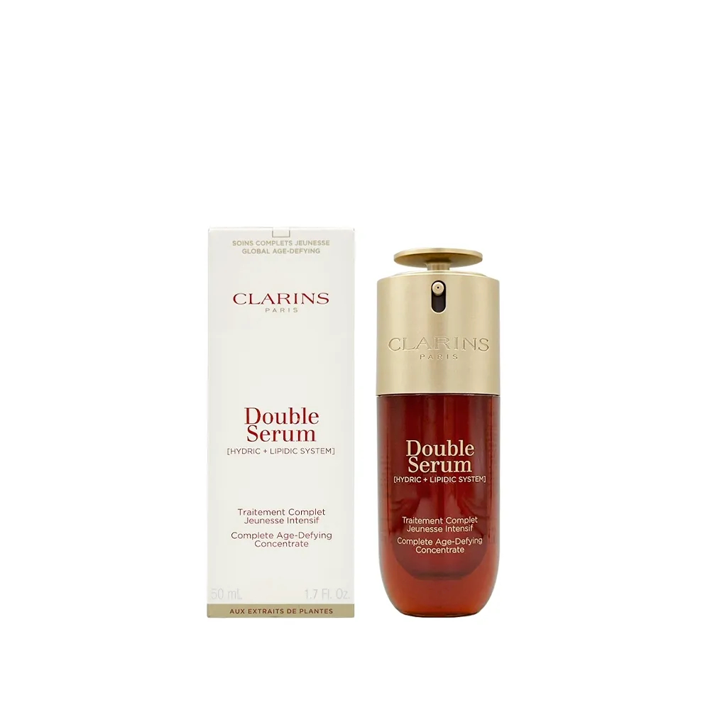CLARINS Double Serum Anti-age Intensif เซรั่มบำรุงผิว ช่วยลดริ้วรอย ให้ผิวฟูกระชับขึ้น