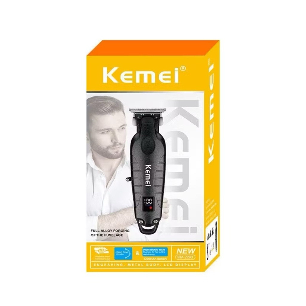 K KM-2293 Hair Clipper ผม KEMEI ปัตตาเลี่ยนไฟฟ้า KEMEI หัวโกนพิเศษ Hair Clipper/ไฟฟ้า OTKA