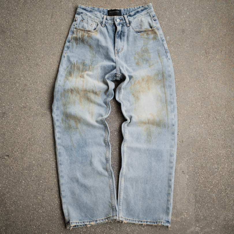 EM DUSTBORNE DENIM JEANS 01 / กางเกงยีนส์ขายาว