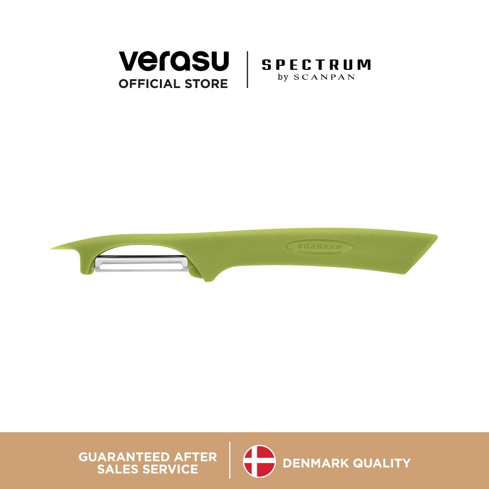 SCANPAN ที่ปอกเปลือกผักผลไม้ สีเขียว Spectrum SCA-70010604