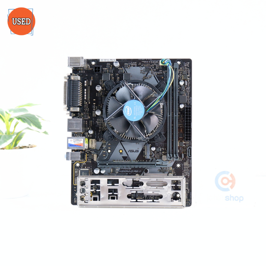 ชุดซีพียูพร้อมเมนบอร์ด CPU: INTEL CORE I5-9400F + MB: ASUS PRIME H310M-D R2.0 P16484