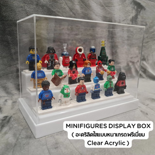 Ploybrick DISPLAY MINIFIGURES มาพร้อมอะคริลิคกันฝุ่นอย่างดี …