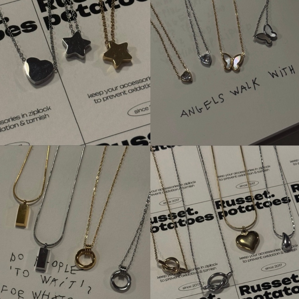 stainless necklace ss25 สร้อยคอสเตนเลสปรับความยาวได้ ไม่ลอกไม่ดำ