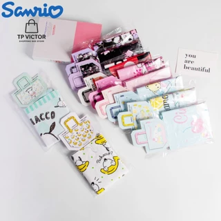 (ลิขสิทธิ์แท้) Shopping Bag กระเป๋าช้อปปิ้ง สะพายไหล่ กันน้ำ Hello Kitty / My Melody / Kuromi / Cinnamoroll / Pochacco