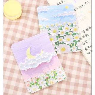 (แบบ P5) การ์ดอวยพน เพ้นท์วิวลายสวย การ์ดสำหรับร้านเค้กร้านดอกไม้ การ์ดอวยพรราคาถูก การ์ดอวยพรลายถุงของขวัญ