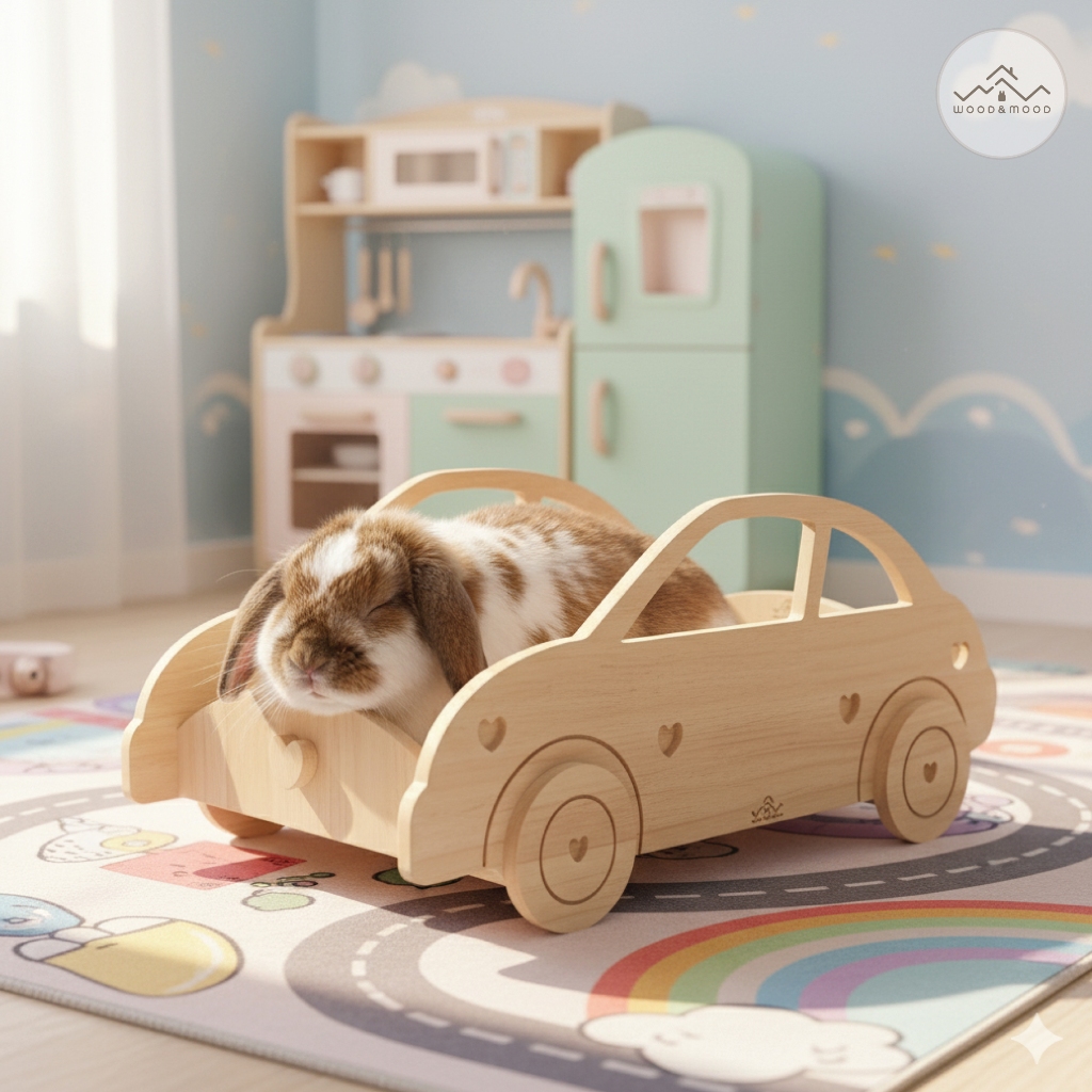 เตียงเย็นกระต่าย รุ่นรถ [WOOD&MOOD]TH