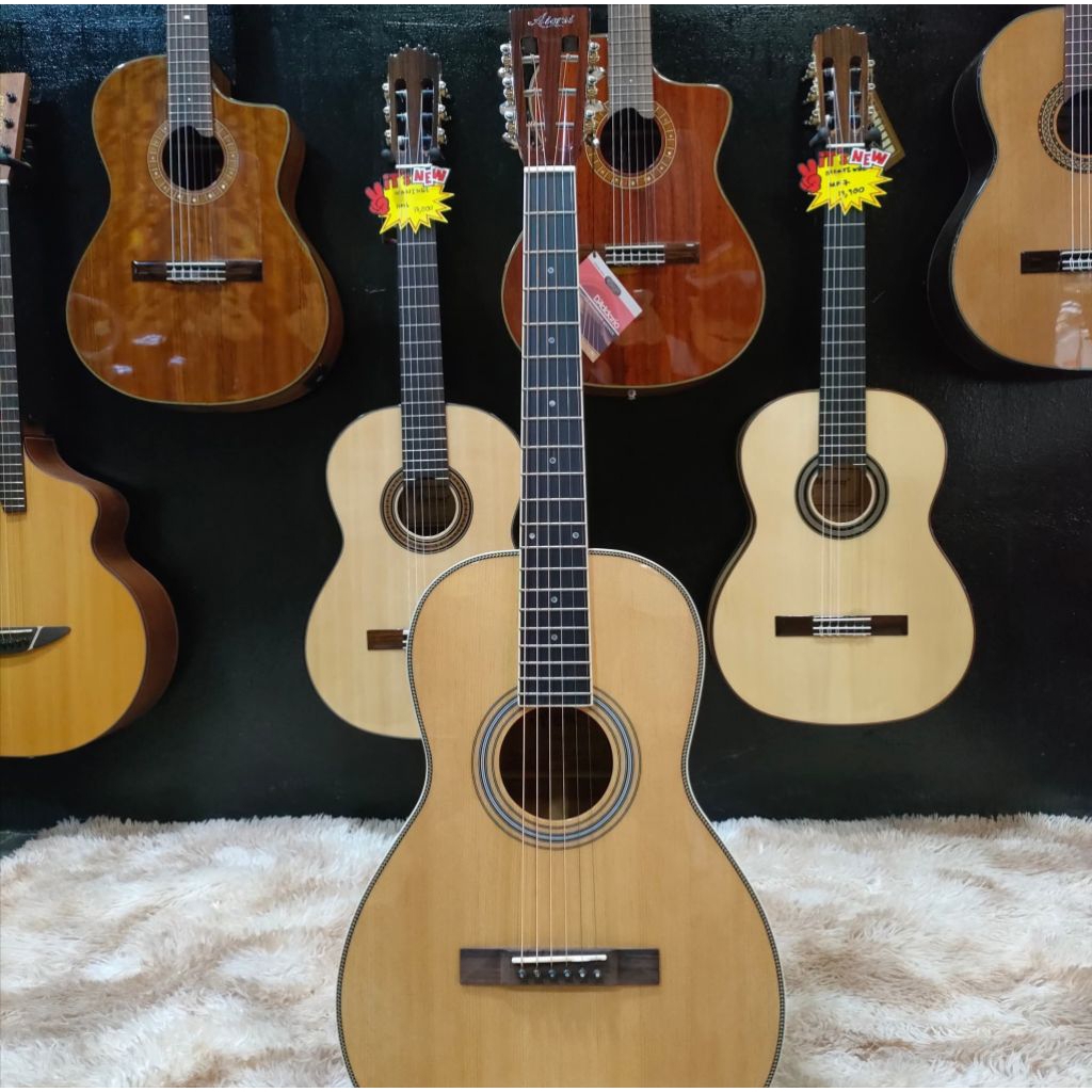 กีต้าร์โปร่ง All Solid ไม้แท้ทั้งตัว Aiersi HG03SM-36