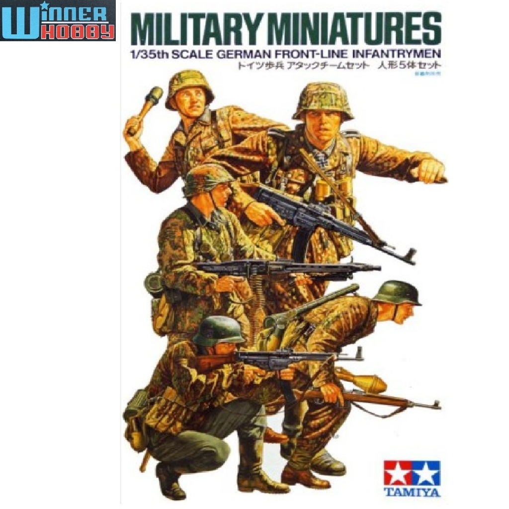 Tamiya 35196 German Front-Line Infantrymen 1/35