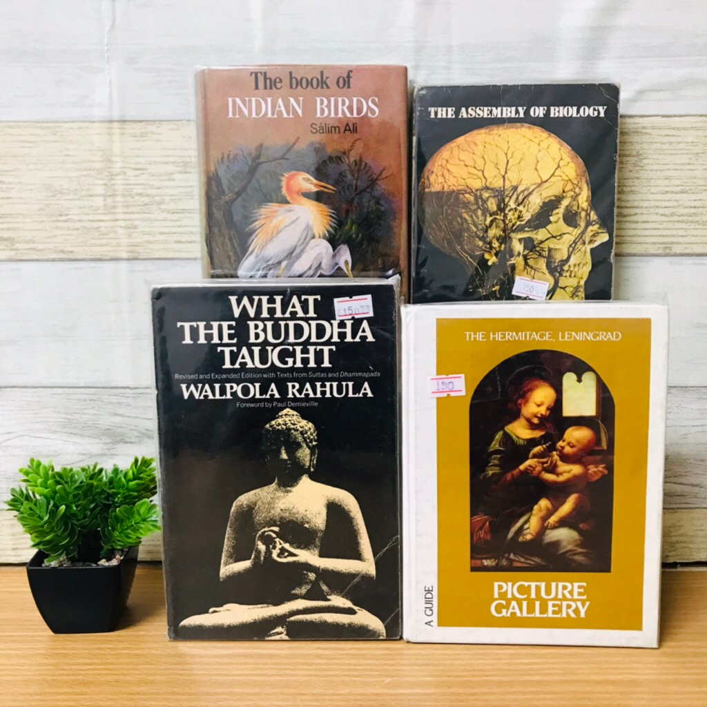 ภาษาอังกฤษ: THE ASSEMBLY OF BIOLOGY T8864 INDIAN BIRDS T8865 PICTURE GALLERY T8866 WHAT THE BUDDHA T