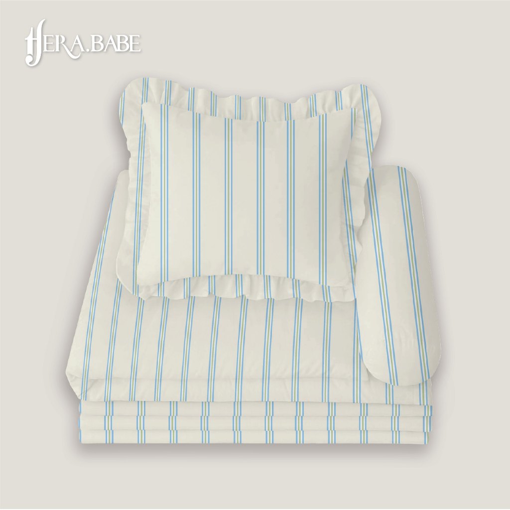 เฉพาะปลอกที่นอนเด็ก Baby Bumper Bed Safety Guard  ☁️👶