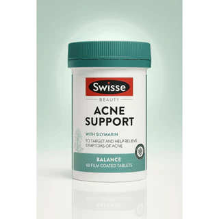 Swisse Beauty Acne Support 60 Tablets ลดสิว