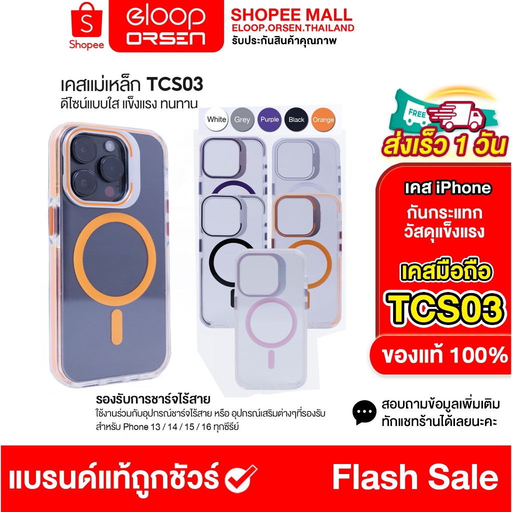 ใหม่ TCS03 TYM Magnetic Case เคสมือถือเคสแม่เหล็ก เคสมือถือป้องกันการกระแทก มีขาตั้ง พับได้ สำหรับ Phone สินค้าพร้อมส่ง